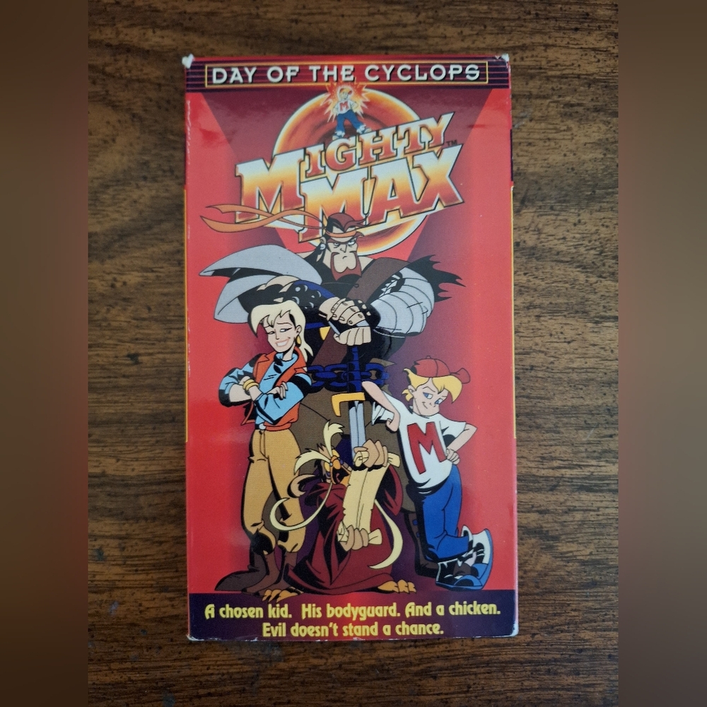 Mighty Max Day of the Cyclops VHS